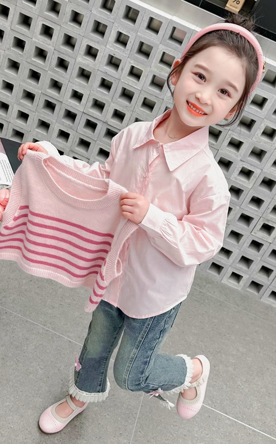 Рубашка-жилетка детская