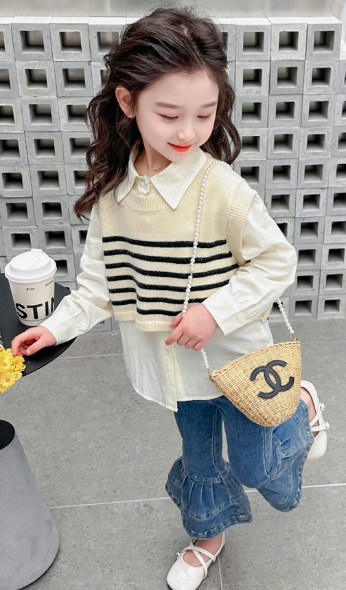 Рубашка-жилетка детская